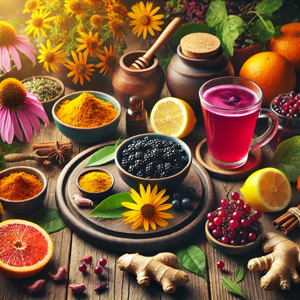 Herbs and Spices Natures Immune Boosters Lins Hearts immunity